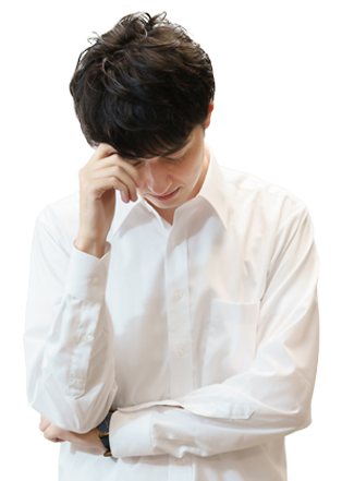 悩む男性